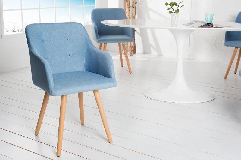 Scandinavia szék kék