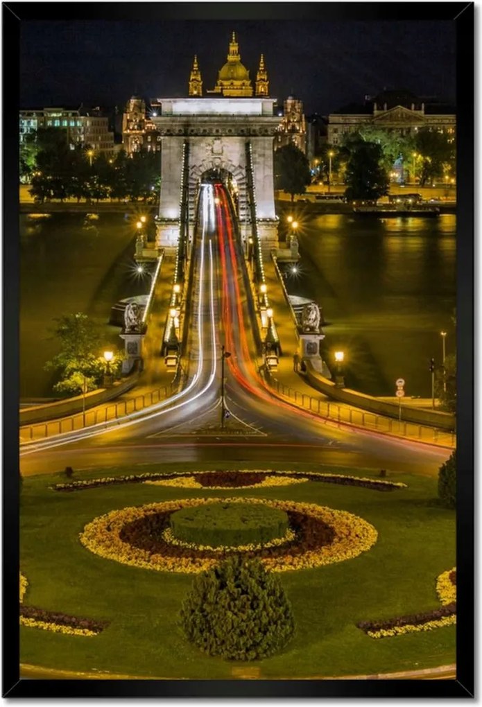 Poszterek keretben 40x60 Lánchíd Tájkép