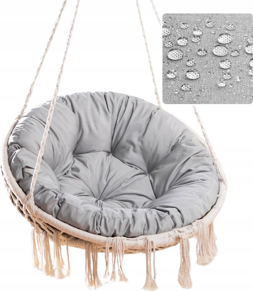 Gólyafészek párna kerti hinta függőszék, nagy párna