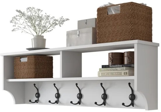 Fali fogas RANI 120x37,2 cm fehér