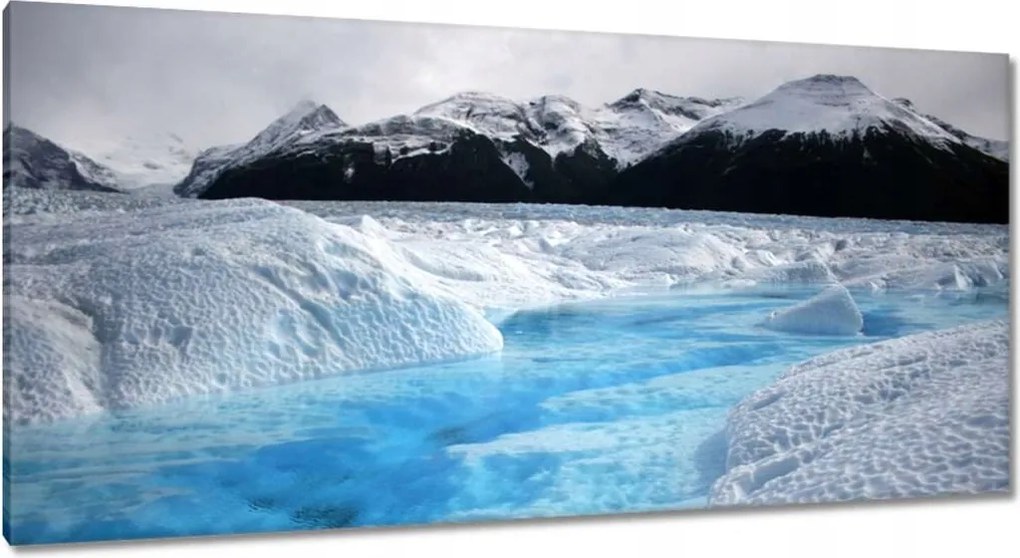 Vászonkép 115x55 Kék őrző