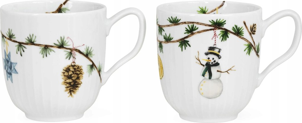 Kähler Hammershøi Karácsonyi bögre 330 ml 2 db-os szett 2019 2020