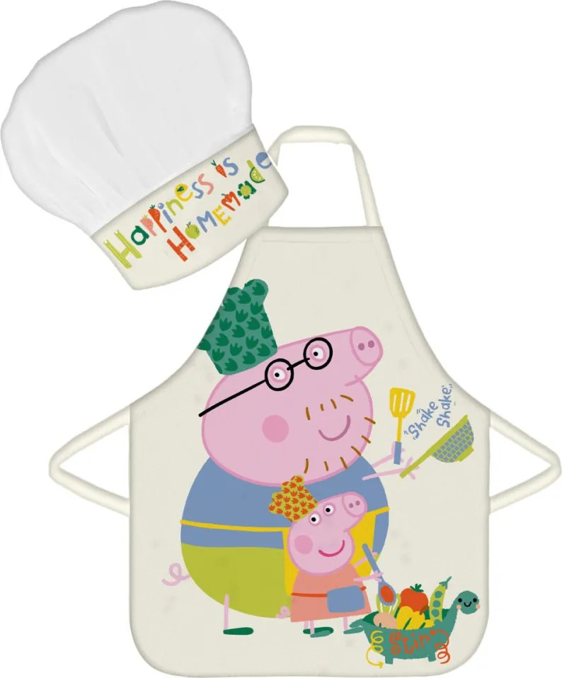 Peppa malac Shake gyerek kötény 2 darabos szett