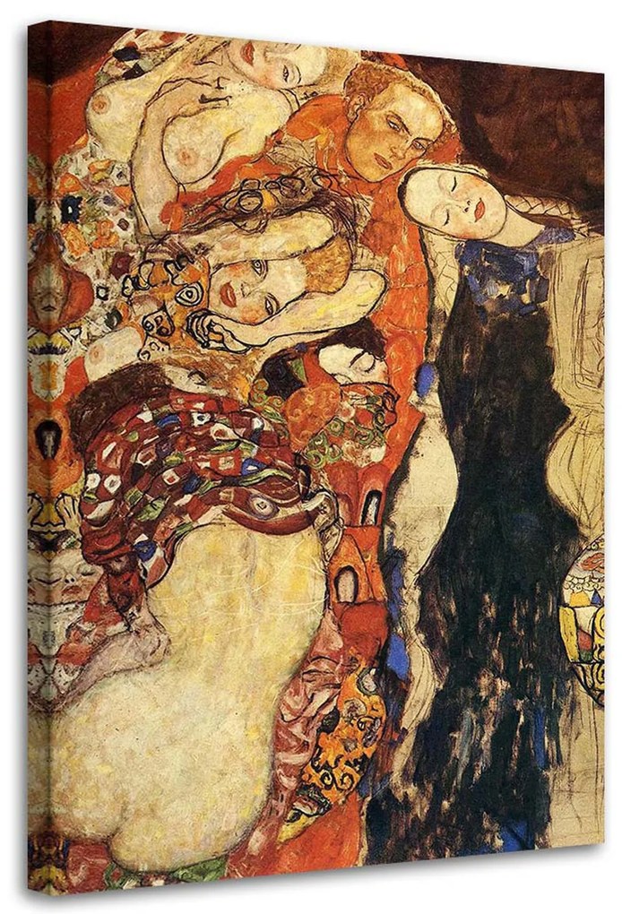 Gario Vászonkép Menyasszony - Gustav Klimt, reprodukció Méret: 60 x 90 cm