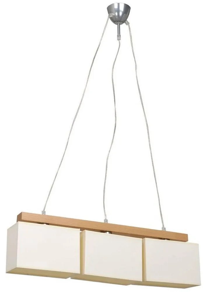 Csillár zsinóron 3xE27/60W/230V