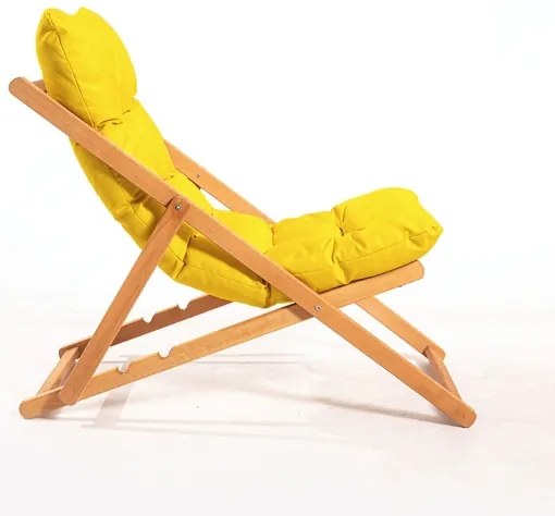 Kerti napozóágy sárga/cseresznye