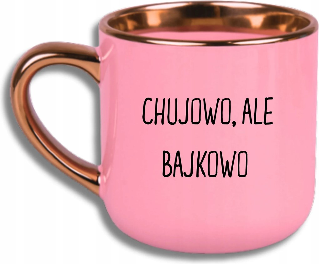 Bögre Rózsaszín Elegáns Nagy Vicces Mese Ajándék