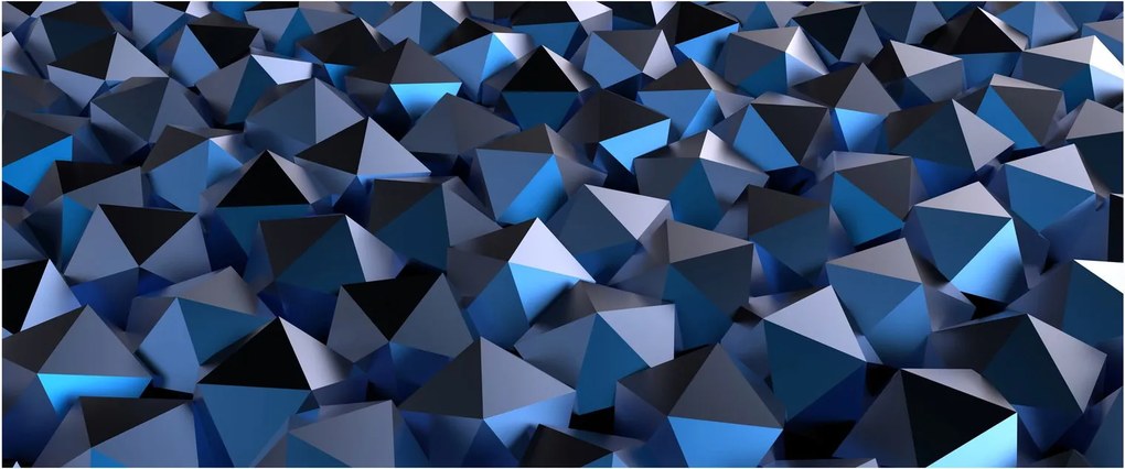 Absztrakciós kép (120x50 cm)