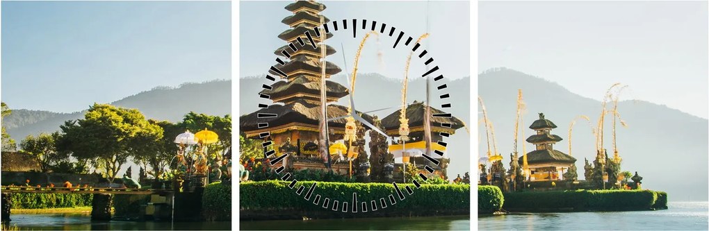 Mount Batur kép (órával) (90x30 cm)