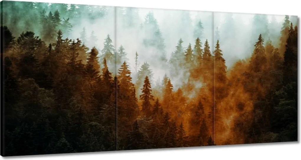 Vászonkép 120x60 Őszi táj Hegyek