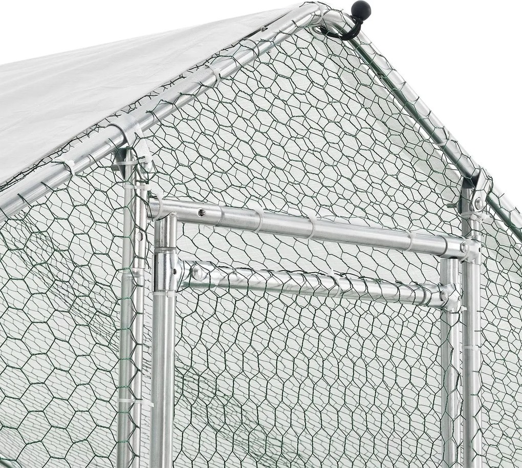 Juskys Kültéri tyúkól - 3x4x2 m