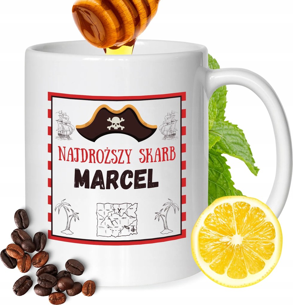 Bögre Marcel Férj Barátjának Ajándék Nyomtatott Fehér 330ml