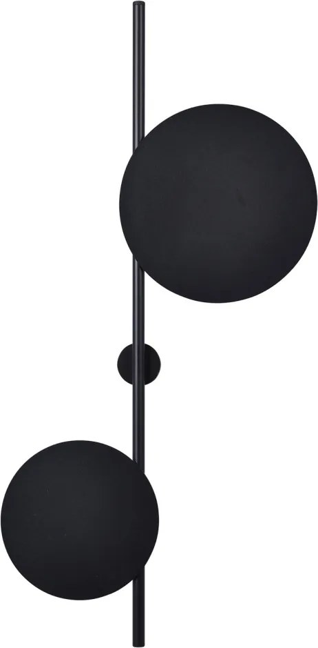 KAJA K-4638 REGA Fekete Színű Fali Lámpa 2xG9 10W IP20