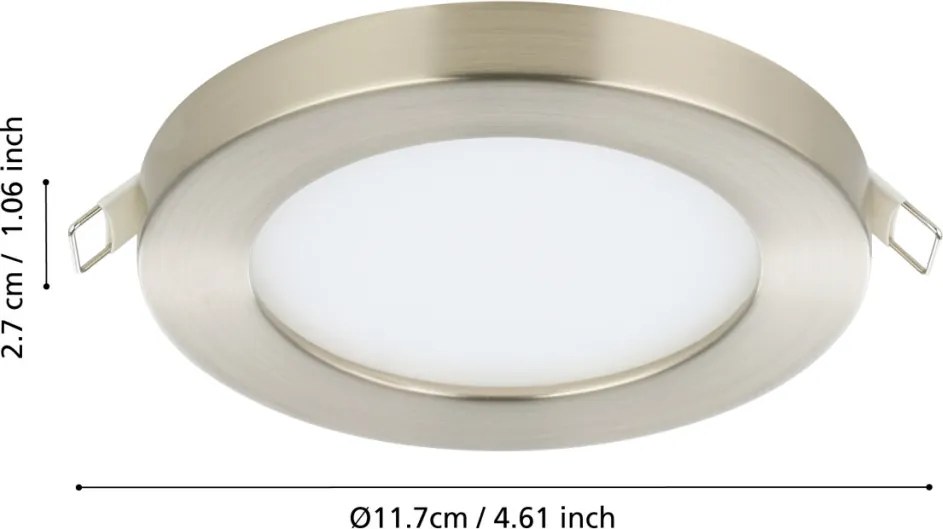 Eglo FUEVA FLEX 900936 Beépíthető spotlámpa 1x5,5W/LED 4000K 700lm IP20