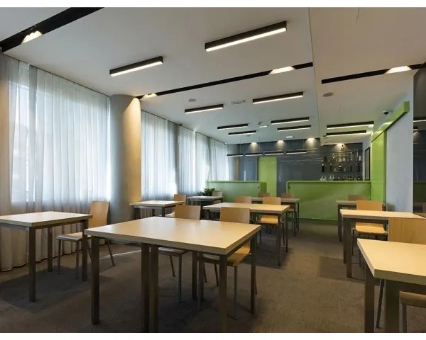 LED2 - LED Mennyezeti felületre szerelhető lámpa LINO LED/30W/230V 3000/3500/4000K fekete