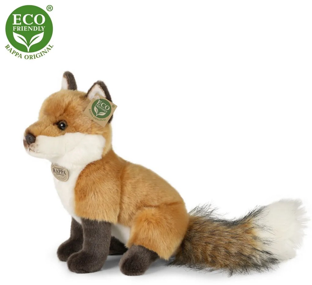 Rappa plüss róka, 27 cm ECO-FRIENDLY
