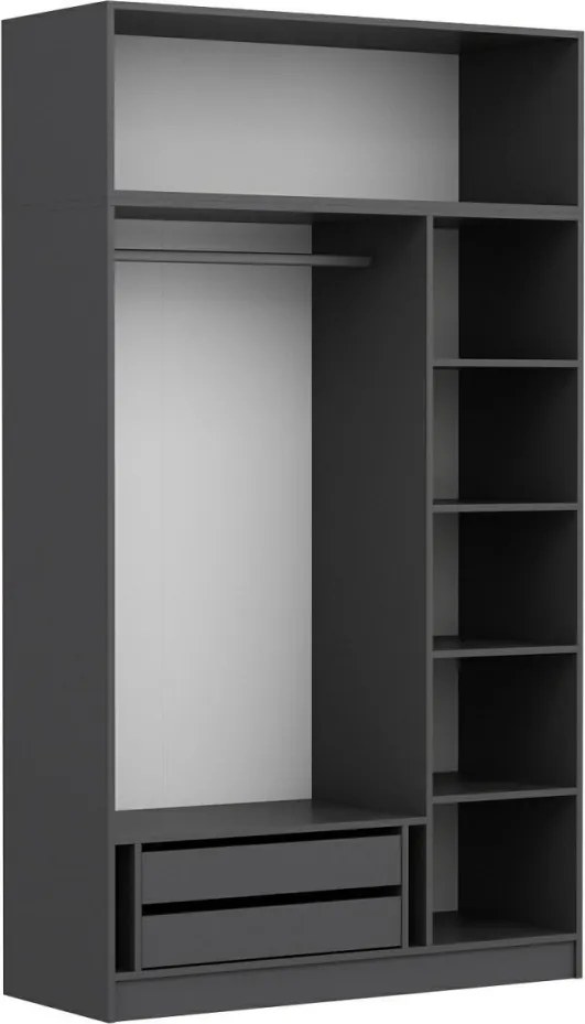 Minar 3 Kapak 2 Çekmece 255 - Anthracite