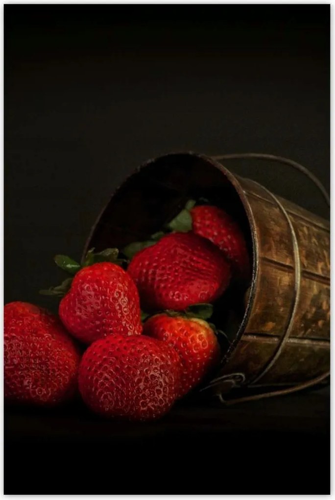 Poszterek 80x120 Természetes eper