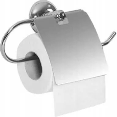 Rozsdamentes acél WC-papír tartó fedéllel