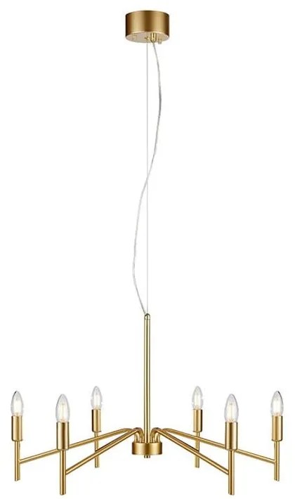 Monarch aranyszínű függőlámpa, ø 70 cm - Markslöjd