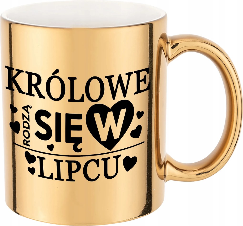 Arany Bögre 300 ml Lányoknak A Királynők Júliusban Születnek Ajándék
