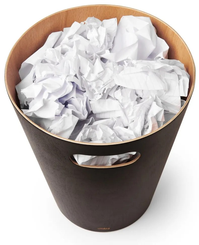 Fekete irodai szemetes 7,5 l Woodrow – Umbra