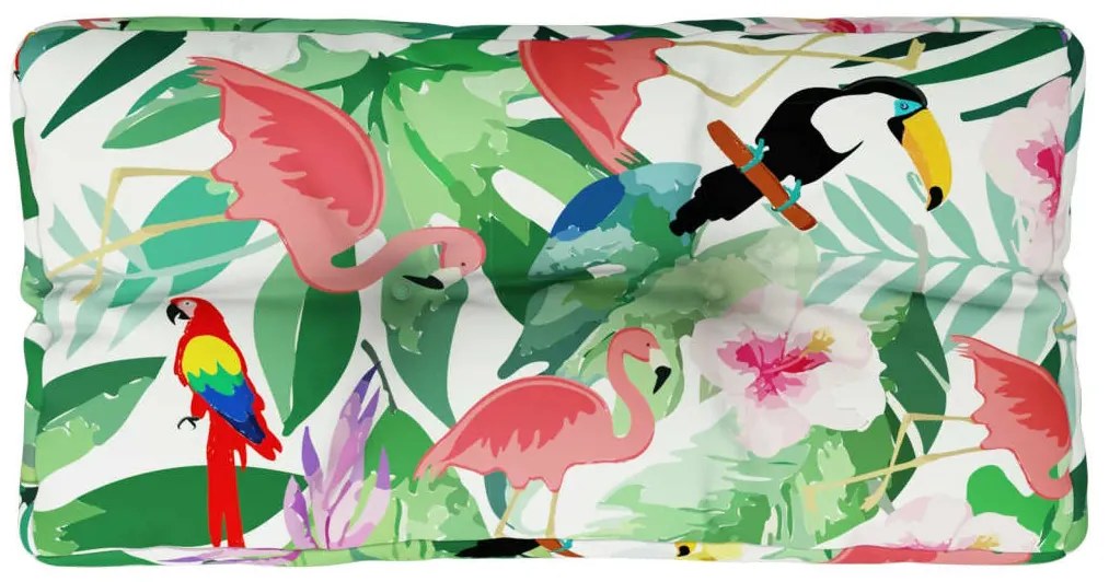 többszínű szövet raklappárna 80x40x12 cm