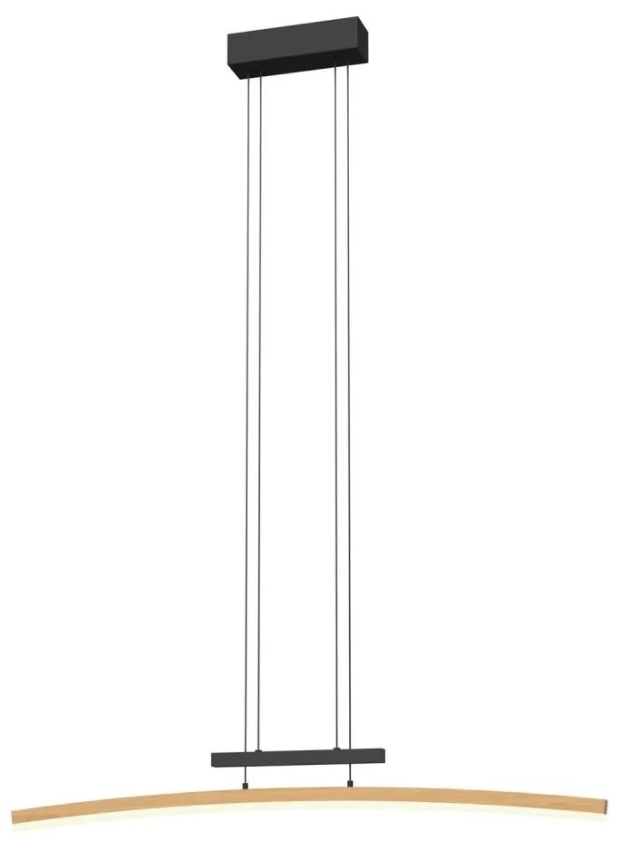 Wofi 7020-106 - BOLOGNA LED 27W/230V állítható fényű függeszték