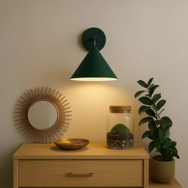 Fali lámpa CAPITAL 1xGX53/15W/230V zöld