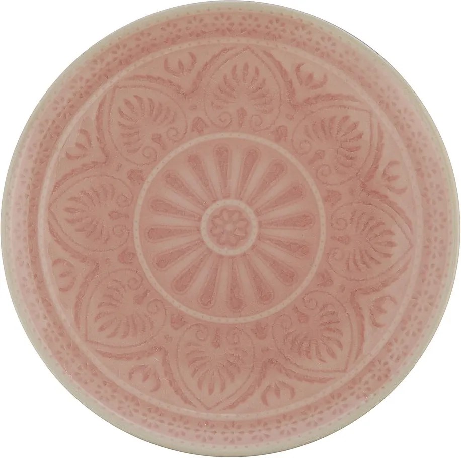 SUMATRA tányér Ø21cm, rózsaszín