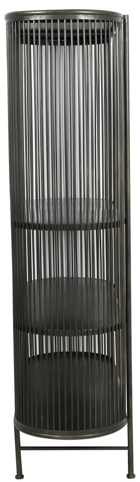 Fekete fém magas komód 119x161 cm Yinthe - Light & Living