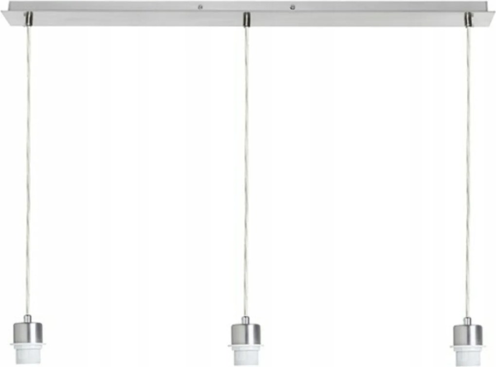 Rendl More 80 króm függeszték talp 3xE27, hossz 80 cm, állítható
