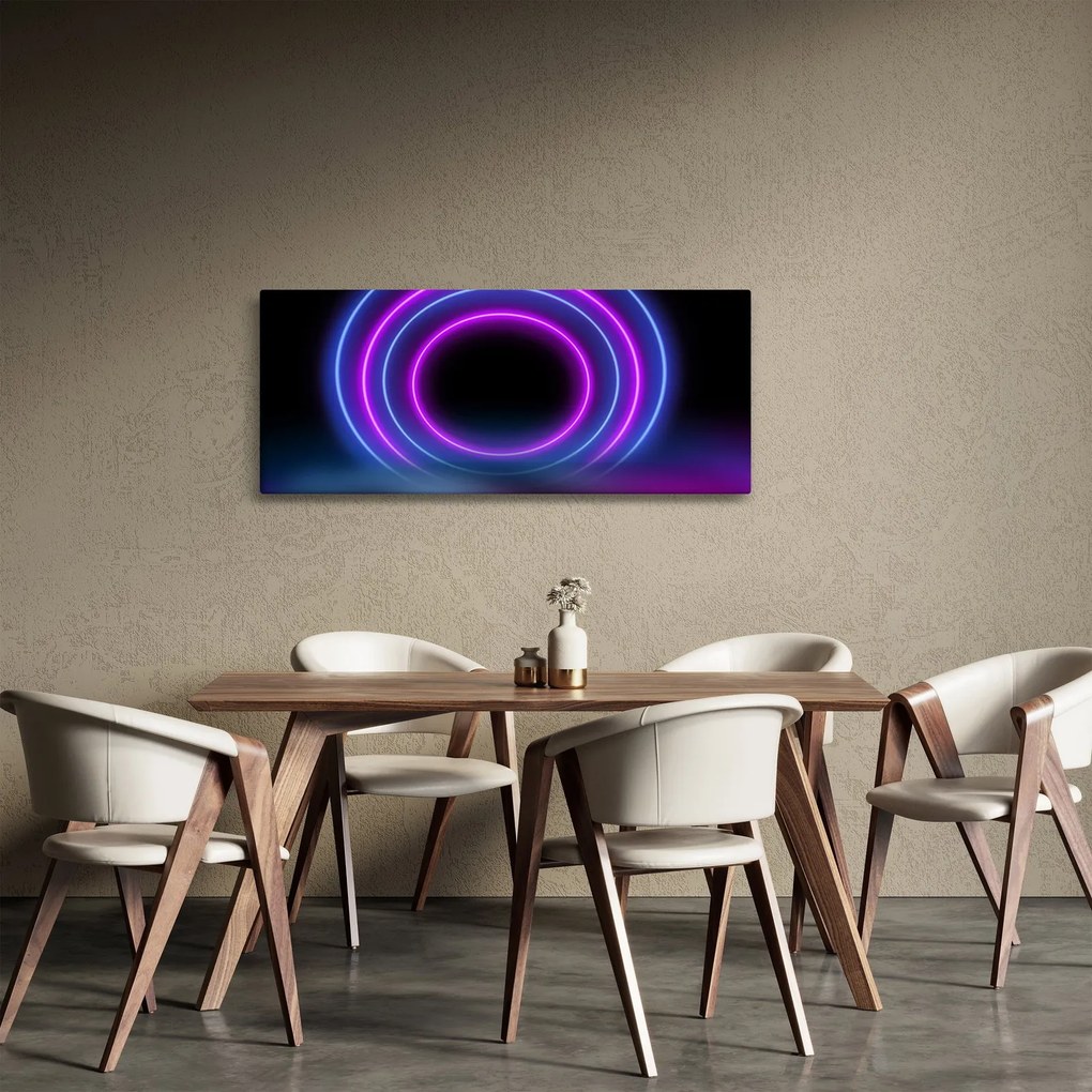 A színes körök képe (120x50 cm)