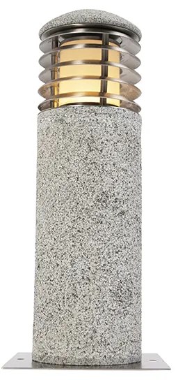 Modern kültéri állólámpa gránit 40 cm - Happy