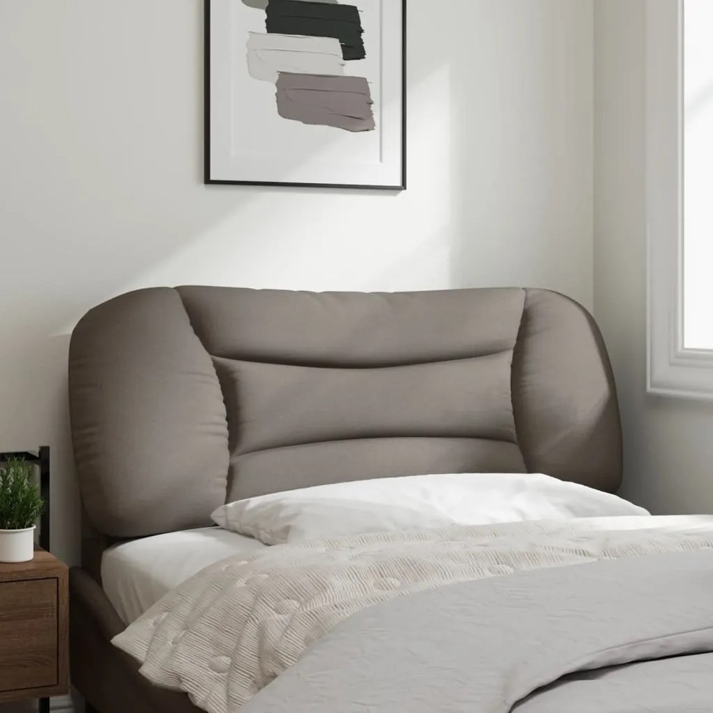 tópszínű szövet fejtámla párna 100 cm