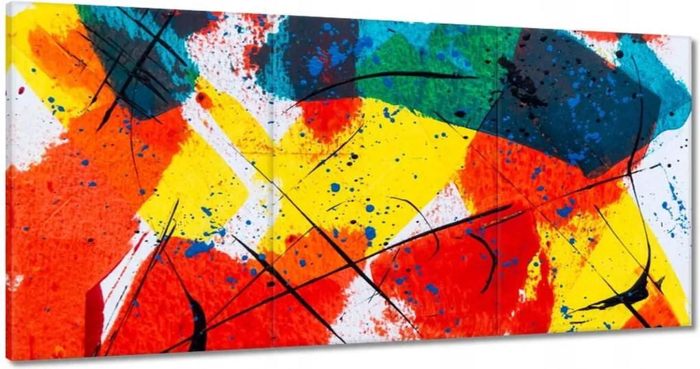 Festmények 180x90 Absztrakt Kutyák