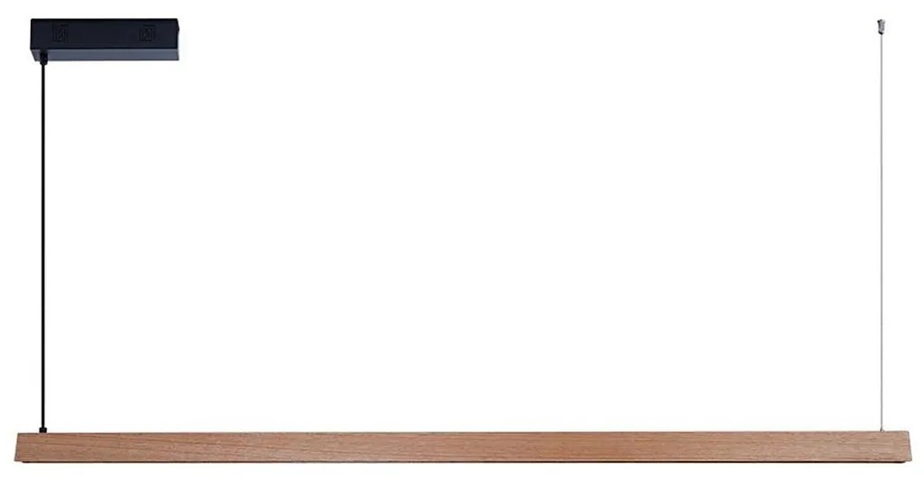 Immax NEO 07304L - LED dimmelhető zsinóros csillár MADEIRA 33W/230V Wi-Fi Tuya 152 cm tölgy