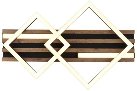 Globo 67344D1 - OBRIEN LED mennyezeti lámpa 25W 230V 3000K 31x47,5 cm