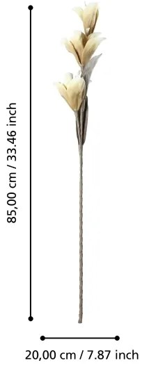 Eglo 428116 - Művirág MOLAVE 85 cm sárga