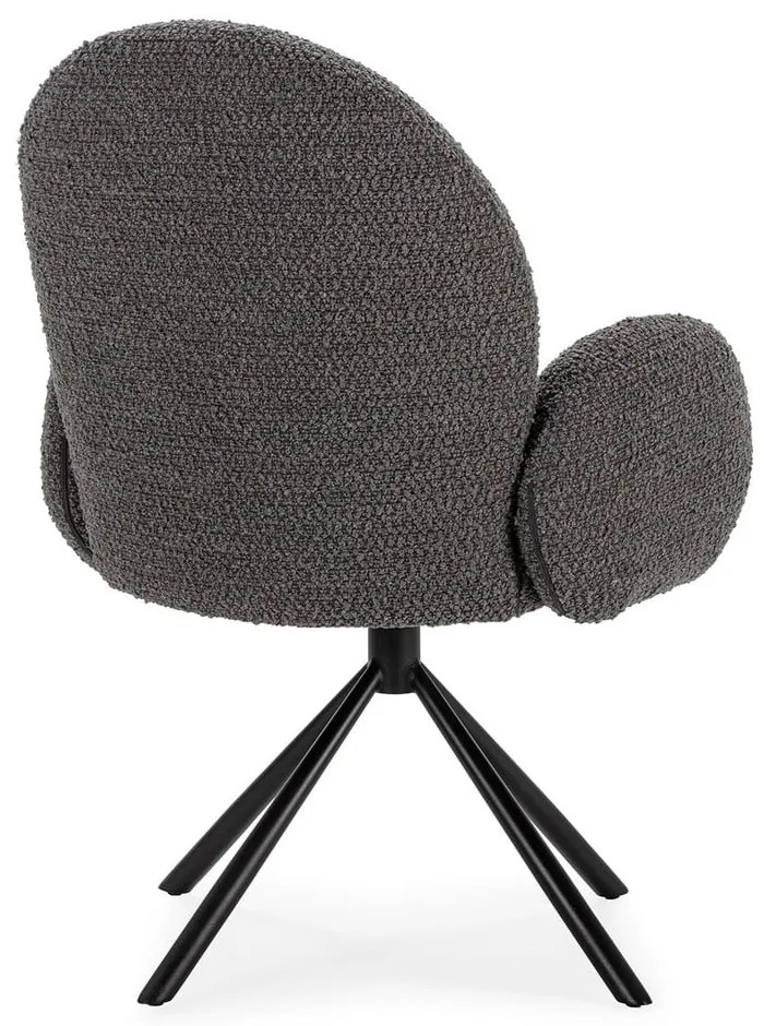 Sötétszürke fotel Dario – Marckeric