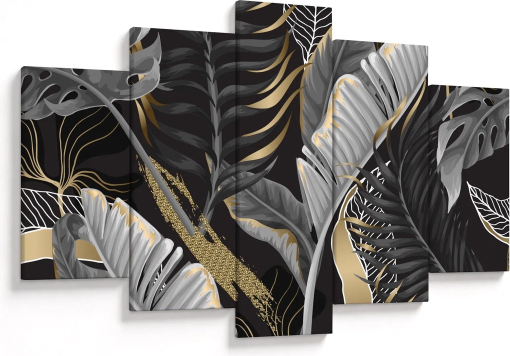 Kép - Arany dzsungel (150x105 cm)