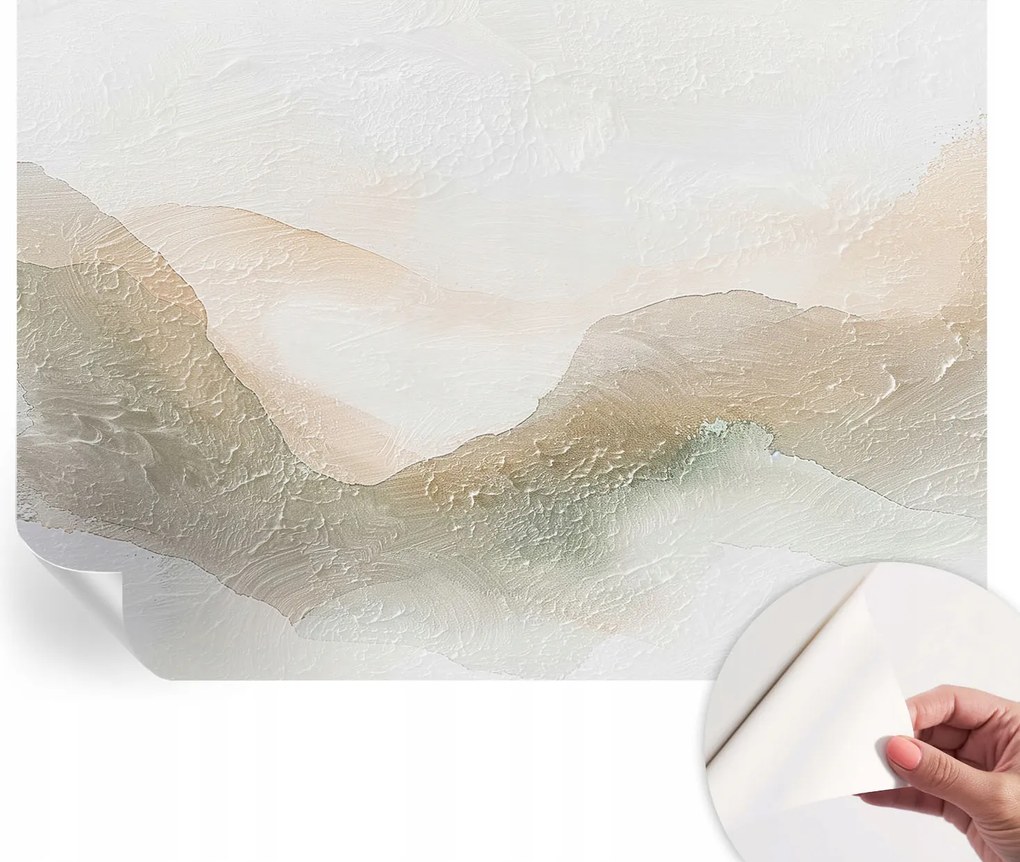 Öntapadós tapéta Divatos 3D fali ragasztó Finom szálak 312x219 cm