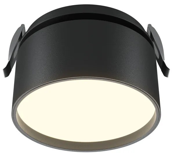DL024-12W-DTW-B Onda Alumínium Süllyesztett Lámpa Fekete Színű LED 12 W 2200-4000 Kelvin 640 Lumen IP20