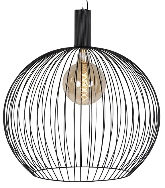 Design lógólámpa kerek fekete 70 cm - Dos