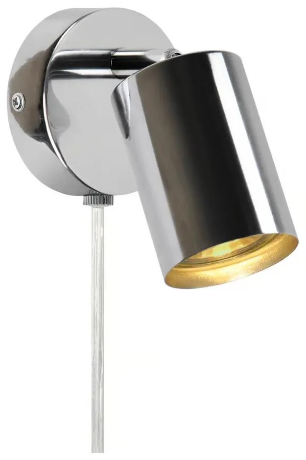 Nordlux - Fali spotlámpa EXPLORE 1xGU10/7W/230V fényezett króm