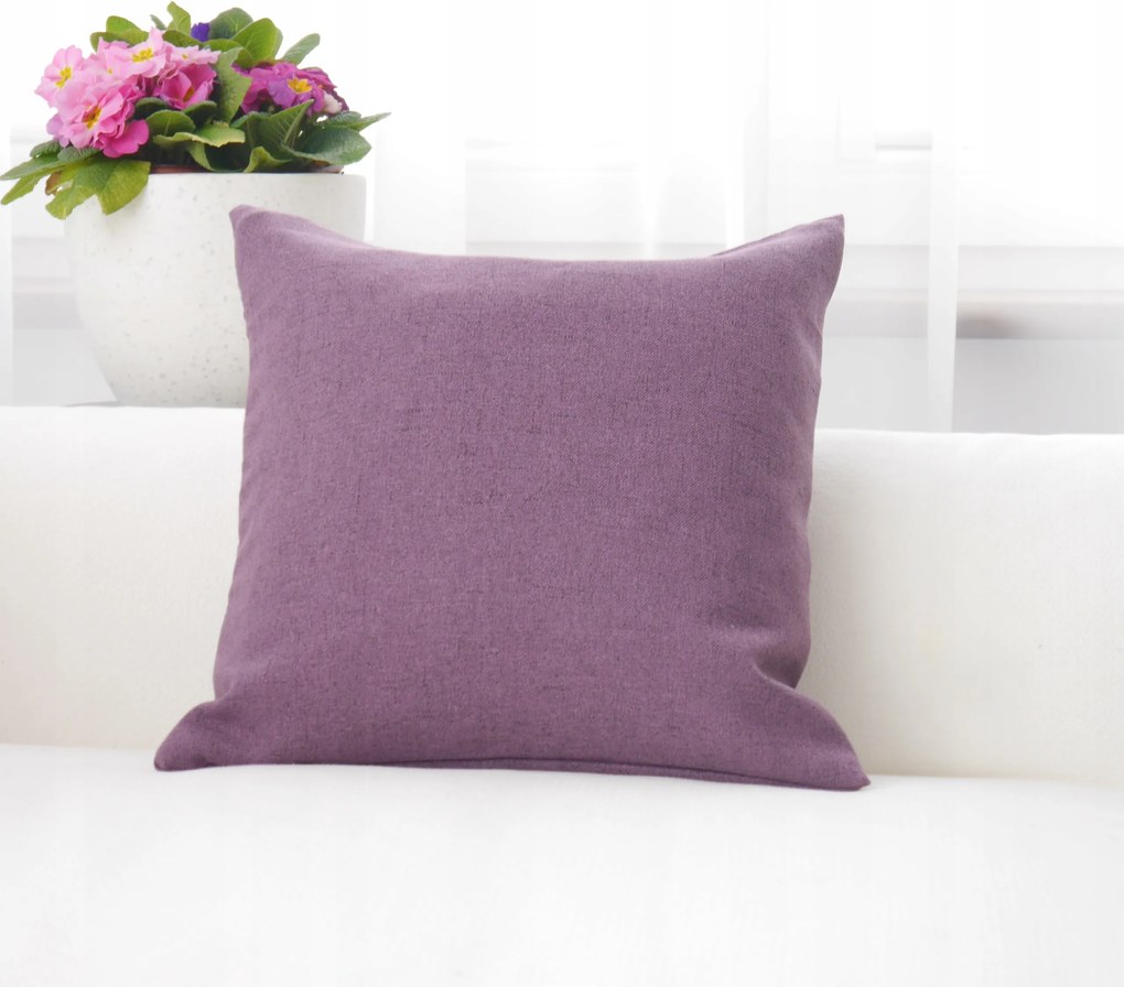 Dekorációs Párnahuzat Roma Purple- 40x40