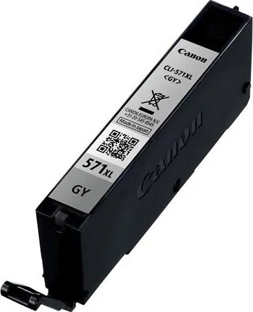 CLI-571GXL Tintapatron Pixma MG5750, 6850, 7750 nyomtatókhoz, CANON, szürke, 11ml (TJCBCLI571GXL)