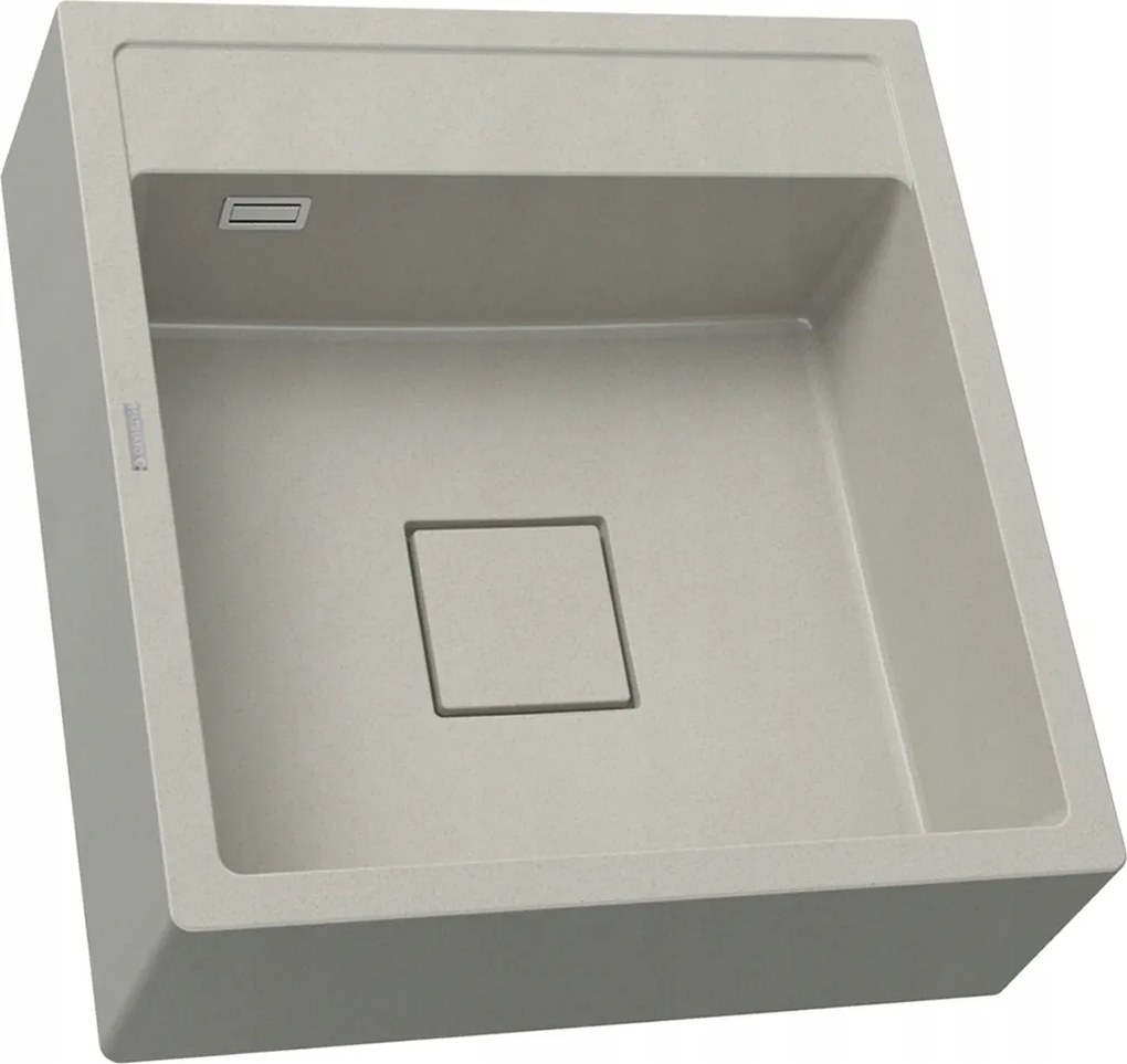 Gránit Mosogató Egymedencés Mosogató Bézs Skandináv Farmer Tavo Szifon