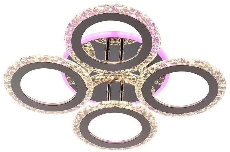 LED Dimmelhető felületre szerelhető csillár LED/55W/230V 3000-6500K + távirányító