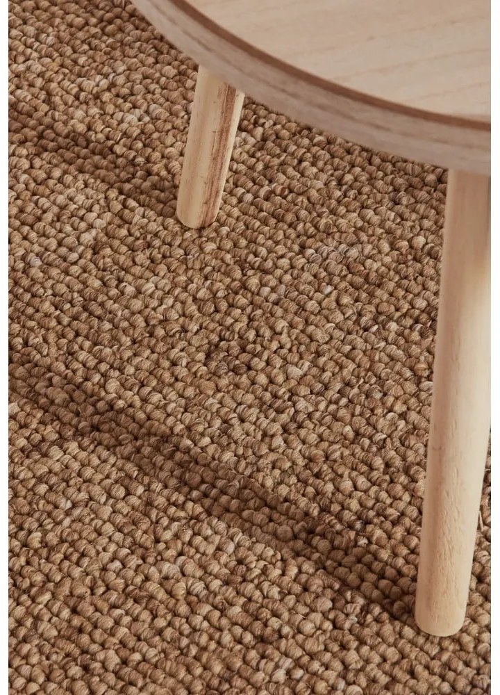 Világosbarna mosható futószőnyeg 80x240 cm Rocco Caramel – Elle Decoration